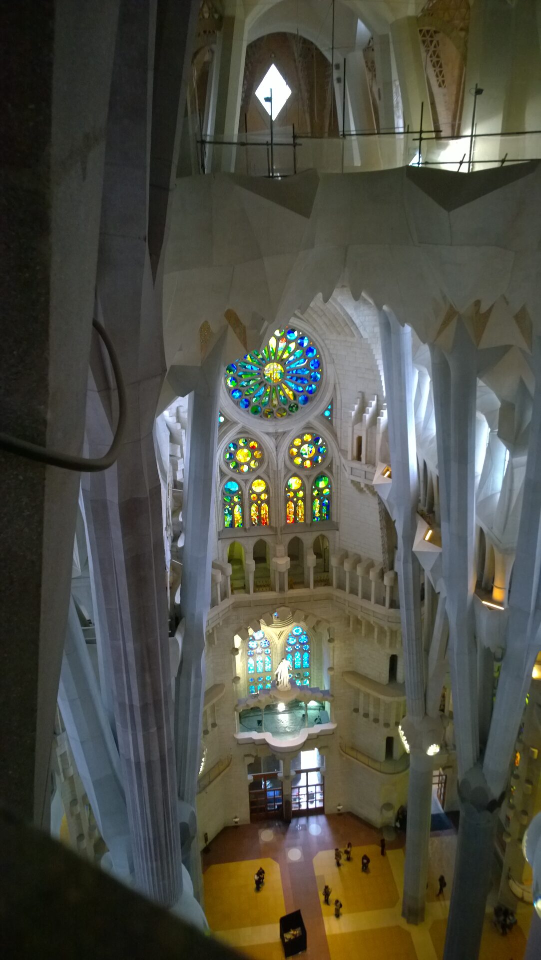 Interior de la Sagrada Família